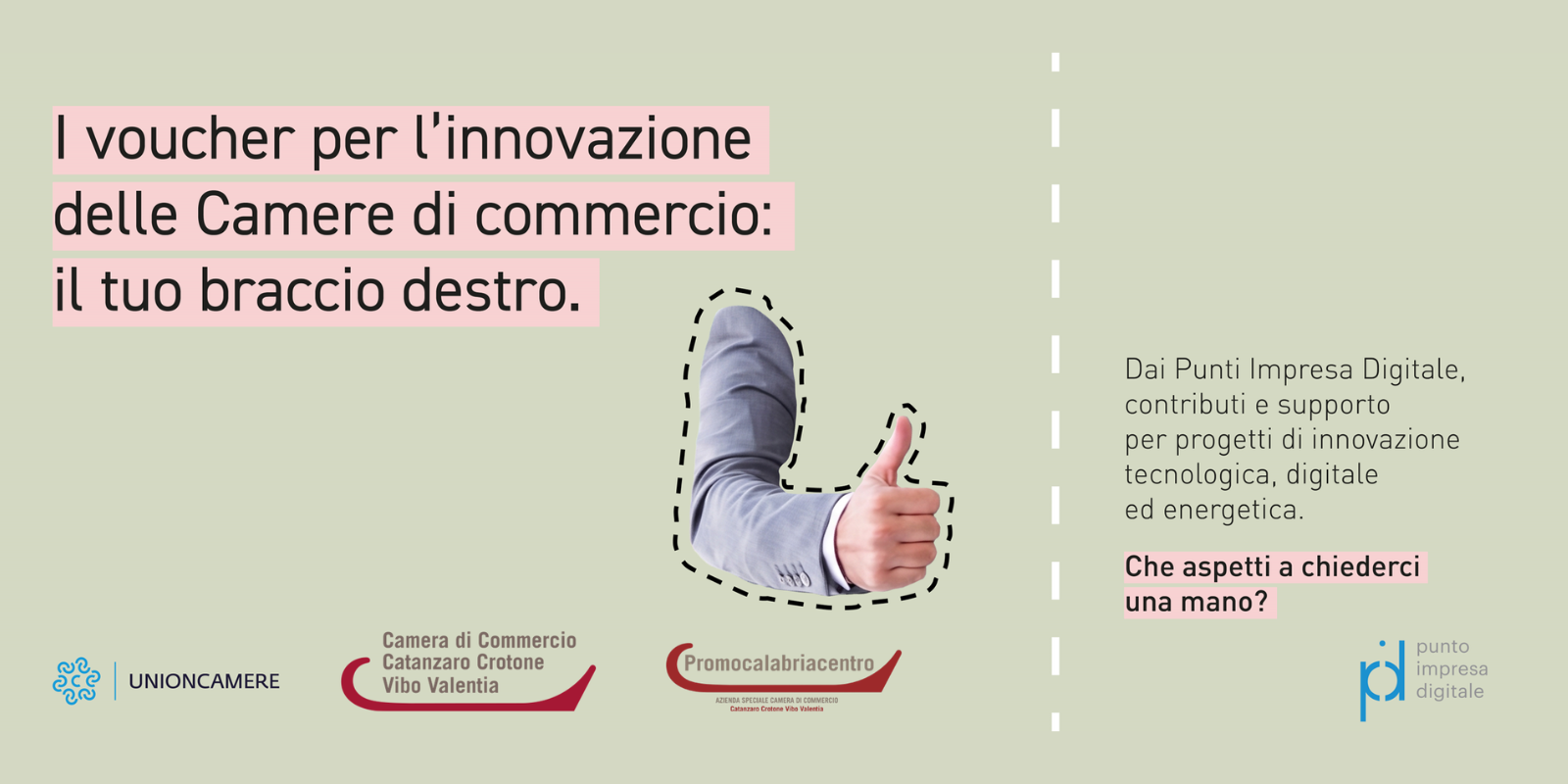 Bando Voucher Doppia Transizione 2026 della Camera di Commercio di Catanzaro Crotone Vibo Valentia per contributi alle PMI.